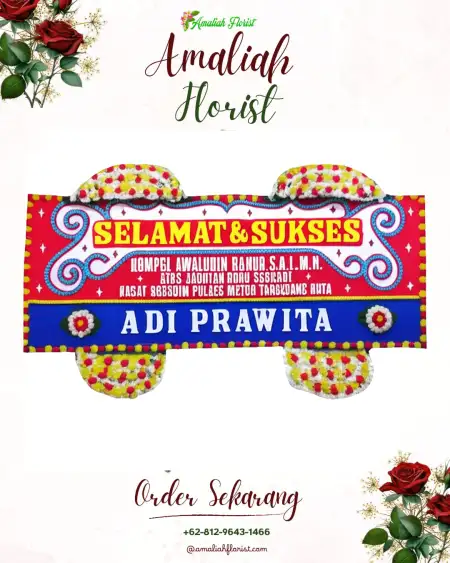 Papan Bunga Ucapan Selamat Mojogeneng