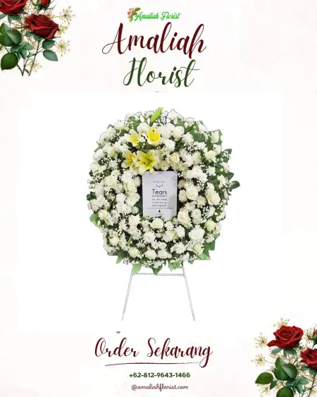 Krans Bunga Duka Mojogeneng